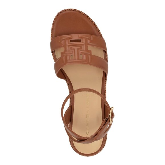 Tommy Hilfiger Womens Vastie Platform Sandal TWVASTIE Medium Brown 8.5M - Picture 9 of 13